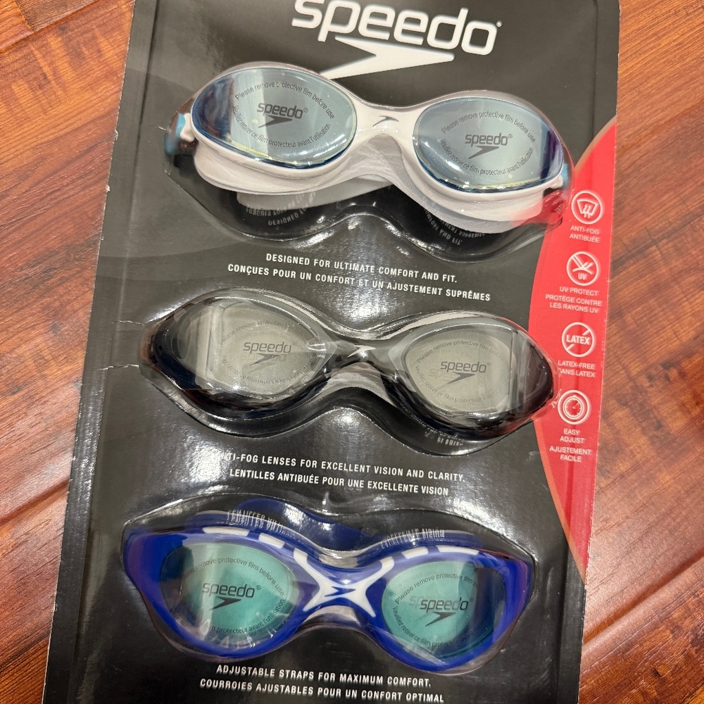 New speedo adult swim googles